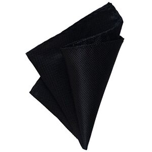 DonDon Pochette de costume homme mouchoir 21 x 21 cm pour des occasions festives noir - Publicité DonDon Pochette de costume homme mouchoir 21 x 21 cm pour des occasions festives noir - Publicité