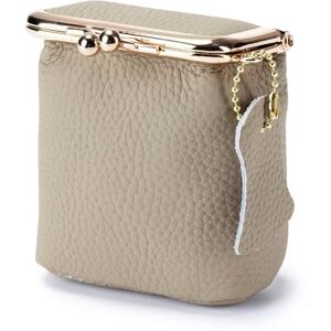 GYJZZW Mini boîte à bijoux en cuir véritable et portefeuille vintage pour femme – Porte-monnaie de voyage compact, organiseur de rangement pour rouge à lèvres, pochette rétro en cuir, gris - Publicité GYJZZW Mini boîte à bijoux en cuir véritable et portefeuille vintage pour femme – Porte-monnaie de voyage compact, organiseur de rangement pour rouge à lèvres, pochette rétro en cuir, gris - Publicité