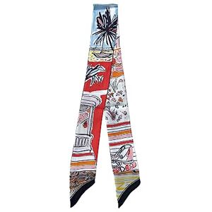 JERLA % Mulberry silk Scarf Head Hair Ribbon Bag scarf Handbag Handle wrap Tie Bundle Neckerchief Scarf for women (Reyurez red) - Publicité JERLA % Mulberry silk Scarf Head Hair Ribbon Bag scarf Handbag Handle wrap Tie Bundle Neckerchief Scarf for women (Reyurez red) - Publicité