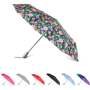 totes Parapluie pliable homme et femme avec ouverture automatique, protection solaire et coupe-vent, 47" Canopy - Publicité totes Parapluie pliable homme et femme avec ouverture automatique, protection solaire et coupe-vent, 47" Canopy - Publicité