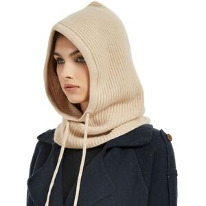 Prettystern Écharpe à Capuche en 100% Cachemire – Snood Loop Doux et Chaud, Hiver balaclava pour Femme & Homme beige - Publicité Prettystern Écharpe à Capuche en 100% Cachemire – Snood Loop Doux et Chaud, Hiver balaclava pour Femme & Homme beige - Publicité