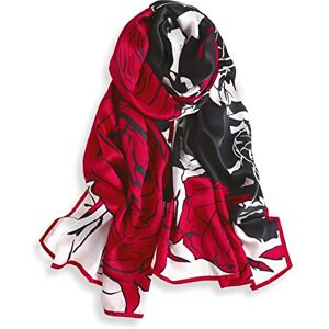 PoeticEHome Écharpe Longue en Soie de Mûrier 100% – Châle Foulard Femme Emballage Cadeau (170x53cm) - Publicité PoeticEHome Écharpe Longue en Soie de Mûrier 100% – Châle Foulard Femme Emballage Cadeau (170x53cm) - Publicité