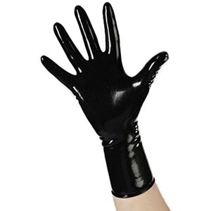 Fetisso Gants en latex courts en caoutchouc 50 Noir Taille : XS - Publicité Fetisso Gants en latex courts en caoutchouc 50 Noir Taille : XS - Publicité