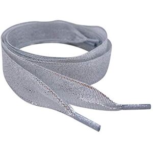 My Ribbon Laces 155 cm / 61 "Silver Glitter Smart Laces® Lacets plats pour chaussures de sport lacets de remplacement idéal pour adultes ou enfants Lacets de chaussures, paillettes argentées, 155cm - Publicité My Ribbon Laces 155 cm / 61 "Silver Glitter Smart Laces® Lacets plats pour chaussures de sport lacets de remplacement idéal pour adultes ou enfants Lacets de chaussures, paillettes argentées, 155cm - Publicité