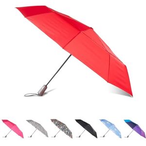 totes Parapluie pliable homme et femme avec ouverture automatique, protection solaire et coupe-vent, 43" Canopy - Publicité totes Parapluie pliable homme et femme avec ouverture automatique, protection solaire et coupe-vent, 43" Canopy - Publicité