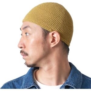 CHARM Chapeau Homme Bonnet Court Islam Kufi Beanie Crane Chauve en Coton Elastique Skull Cap Mode Ajusté Fait À La Main en 2 Tailles Jaune Beige - Publicité CHARM Chapeau Homme Bonnet Court Islam Kufi Beanie Crane Chauve en Coton Elastique Skull Cap Mode Ajusté Fait À La Main en 2 Tailles Jaune Beige - Publicité