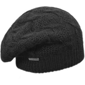 Melegari Bonnet en tricot long et large Laine et Angora Tressé Femme/Fille Long Beanie Hat Pavia, Noir , 55-59 - Publicité Melegari Bonnet en tricot long et large Laine et Angora Tressé Femme/Fille Long Beanie Hat Pavia, Noir , 55-59 - Publicité