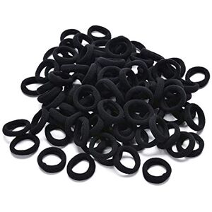 LEEQBCR LEBQ 200 Pièces Mini Chouchous Bébé Fille Cravates pour Cheveux Élastiques Bandes en Caoutchouc Souple pour Bébés (Noir) - Publicité LEEQBCR LEBQ 200 Pièces Mini Chouchous Bébé Fille Cravates pour Cheveux Élastiques Bandes en Caoutchouc Souple pour Bébés (Noir) - Publicité