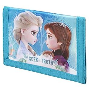 Disney La Reine des Neiges 2 (Frozen 2) Seek-Portefeuille Velcro, Turquoise - Publicité Disney La Reine des Neiges 2 (Frozen 2) Seek-Portefeuille Velcro, Turquoise - Publicité