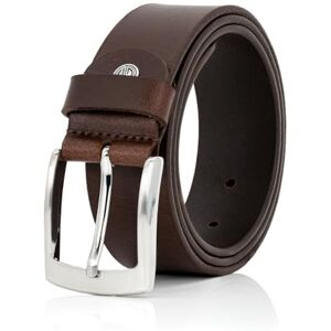 Lindenmann Ceinture Homme en Cuir de Buffle, 40 mm Large et 3,8 mm Fort, Ajustable pour Jeans, XL, Marron Foncé, Taille 160 - Publicité Lindenmann Ceinture Homme en Cuir de Buffle, 40 mm Large et 3,8 mm Fort, Ajustable pour Jeans, XL, Marron Foncé, Taille 160 - Publicité
