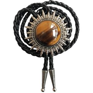 Himongoo Petite cravate bola en pierre précieuse – Cravate de mariage en similicuir pour homme et femme – Cravate bolo de style occidental, M - Publicité Himongoo Petite cravate bola en pierre précieuse – Cravate de mariage en similicuir pour homme et femme – Cravate bolo de style occidental, M - Publicité