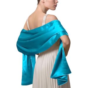 LumiSyne Femme Etole Châle Wrap En Satin Soyeux Unicolore Mousseline Belle Écharpe Pour Demoiselles Mariée Mariage Soirée Cérémonies Fêtes - Publicité LumiSyne Femme Etole Châle Wrap En Satin Soyeux Unicolore Mousseline Belle Écharpe Pour Demoiselles Mariée Mariage Soirée Cérémonies Fêtes - Publicité