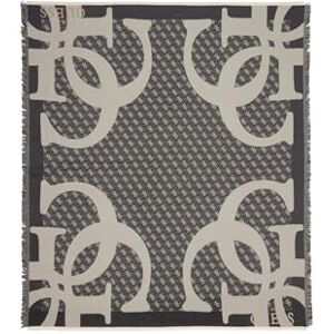 Guess écharpe Jacquard Kefiah Scarf 135X135 Black gris - Publicité Guess écharpe Jacquard Kefiah Scarf 135X135 Black gris - Publicité