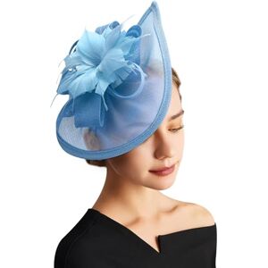 DRESHOW Fascinator Chapeaux Tea Party Chapeau Vintage Pilulier Chapeau Bandeau Cocktail Chapeaux pour Filles et Femmes - Publicité DRESHOW Fascinator Chapeaux Tea Party Chapeau Vintage Pilulier Chapeau Bandeau Cocktail Chapeaux pour Filles et Femmes - Publicité