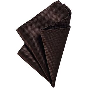 DonDon Pochette de costume homme mouchoir 21 x 21 cm pour des occasions festives marron - Publicité DonDon Pochette de costume homme mouchoir 21 x 21 cm pour des occasions festives marron - Publicité