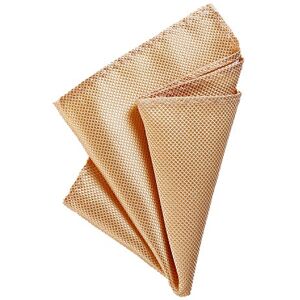 DonDon Pochette de costume homme mouchoir 21 x 21 cm pour des occasions festives or - Publicité DonDon Pochette de costume homme mouchoir 21 x 21 cm pour des occasions festives or - Publicité