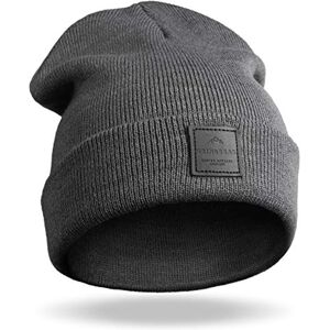 Grin&Bear Beanie M65 Bonnet unisexe en tricot fin Gris Taille Unique - Publicité Grin&Bear Beanie M65 Bonnet unisexe en tricot fin Gris Taille Unique - Publicité