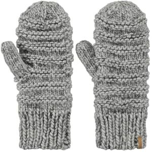 Barts Moufles Jasmin Femme paire de gants pour en tricot laine avec doublure, doublure Hiver automne-hiver taille unique gris clair - Publicité Barts Moufles Jasmin Femme paire de gants pour en tricot laine avec doublure, doublure Hiver automne-hiver taille unique gris clair - Publicité