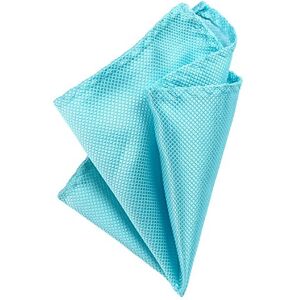 DonDon Pochette de costume homme mouchoir 21 x 21 cm pour des occasions festives bleu clair - Publicité DonDon Pochette de costume homme mouchoir 21 x 21 cm pour des occasions festives bleu clair - Publicité