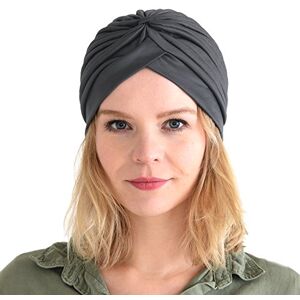 CHARM Turban Femme Twist Plissé Vintage Chapeau Homme Bonnet Mode Festival Costume Divination Chic Retro Gris Foncé - Publicité CHARM Turban Femme Twist Plissé Vintage Chapeau Homme Bonnet Mode Festival Costume Divination Chic Retro Gris Foncé - Publicité