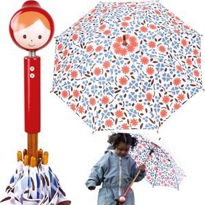 Vilac Parapluie Chaperon Rouge Shinzi Katoh Design Unique Parapluie floral Pommeau Petit Chaperon Rouge Fabrication Française Taille Adaptée Dès 3 Ans - Publicité Vilac Parapluie Chaperon Rouge Shinzi Katoh Design Unique Parapluie floral Pommeau Petit Chaperon Rouge Fabrication Française Taille Adaptée Dès 3 Ans - Publicité