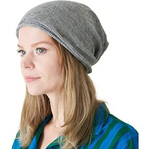 CHARM Bonnet Tombant Été 100% Lin Tricoté, Chapeau Tricot Femme Homme Unisexe Léger Et Fin, Slouchy Beanie Souple en Linen Respirant Japonais Gris - Publicité CHARM Bonnet Tombant Été 100% Lin Tricoté, Chapeau Tricot Femme Homme Unisexe Léger Et Fin, Slouchy Beanie Souple en Linen Respirant Japonais Gris - Publicité