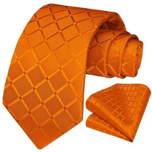 OcioDual Cravate Orange Homme, Cravate Homme avec Pochette Ensemble Élégant, Cravates avec Mouchoir pour Célébrations, les Événements, Gravatas Hommes, les Mariages, les Fêtes - Publicité OcioDual Cravate Orange Homme, Cravate Homme avec Pochette Ensemble Élégant, Cravates avec Mouchoir pour Célébrations, les Événements, Gravatas Hommes, les Mariages, les Fêtes - Publicité