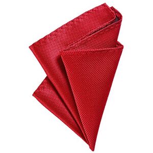 DonDon Pochette de costume homme mouchoir 21 x 21 cm pour des occasions festives rouge foncé - Publicité DonDon Pochette de costume homme mouchoir 21 x 21 cm pour des occasions festives rouge foncé - Publicité