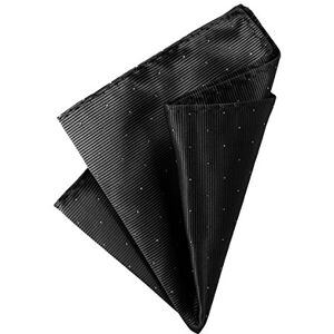 DonDon Pochette de costume avec à points argenté homme mouchoir 25 x 25 cm pour des occasions festives Noir - Publicité DonDon Pochette de costume avec à points argenté homme mouchoir 25 x 25 cm pour des occasions festives Noir - Publicité