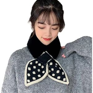 Petitefortune Écharpe Femme Tour de Cou en Fausse Fourrure Chaud Doux Mignon Châle Fille Câble Scarf Cache de Cou Hiver Femme Imprimé Point Écharpe Croisé Chic Accessoire Manteau Automne Hiver, Bon Cadeau Noël - Publicité Petitefortune Écharpe Femme Tour de Cou en Fausse Fourrure Chaud Doux Mignon Châle Fille Câble Scarf Cache de Cou Hiver Femme Imprimé Point Écharpe Croisé Chic Accessoire Manteau Automne Hiver, Bon Cadeau Noël - Publicité