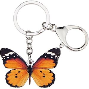 BONSNY Acrylique Floral Mignon Papillon Porte-Clés pour les Femmes Porte-Monnaie de Voiture Sacs Clés Insectes Bijoux Cadeaux Accessoires (Marron) - Publicité BONSNY Acrylique Floral Mignon Papillon Porte-Clés pour les Femmes Porte-Monnaie de Voiture Sacs Clés Insectes Bijoux Cadeaux Accessoires (Marron) - Publicité