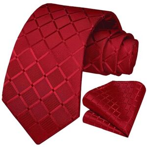 OcioDual Cravate Rouge Homme, Cravate Homme avec Pochette Ensemble Élégant, Cravates avec Mouchoir pour Célébrations, les Événements, Gravatas Hommes, les Mariages, les Fêtes - Publicité OcioDual Cravate Rouge Homme, Cravate Homme avec Pochette Ensemble Élégant, Cravates avec Mouchoir pour Célébrations, les Événements, Gravatas Hommes, les Mariages, les Fêtes - Publicité