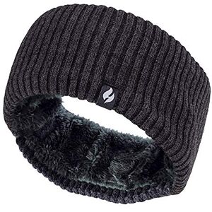 Heat Holders Femme Tricot Large Polaire Chaud Hiver Cache Oreilles Bandeau (Headband) (One Size, Ribbed Dark Grey) - Publicité Heat Holders Femme Tricot Large Polaire Chaud Hiver Cache Oreilles Bandeau (Headband) (One Size, Ribbed Dark Grey) - Publicité