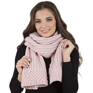 VIVISENCE Écharpe Femme Hiver Automne Élégante Et Confortable Tricot Doux Avec Pompon Accessoire Chaud Et Stylé Pour Les Jours Froids Parfait Pour Toute Occasion , Rose Clair,Taille Unique - Publicité VIVISENCE Écharpe Femme Hiver Automne Élégante Et Confortable Tricot Doux Avec Pompon Accessoire Chaud Et Stylé Pour Les Jours Froids Parfait Pour Toute Occasion , Rose Clair,Taille Unique - Publicité