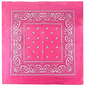JOPHY & CO. Bandanas 100 % coton pour femme / homme / enfants, unisexe avec motif Paisley, mouchoir couvre-chef, écharpe pour cheveux / cou / poignet / tête COD., Taille Unique - Publicité JOPHY & CO. Bandanas 100 % coton pour femme / homme / enfants, unisexe avec motif Paisley, mouchoir couvre-chef, écharpe pour cheveux / cou / poignet / tête COD., Taille Unique - Publicité