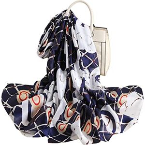 LANKEE Écharpe en soie Femmes Châle Silk scarf Women Shawl Yellow Scarf Stain Neckerchief Head Wrap Thin Scarf Ladies Beach Shawl Vintage Bridal Chiffon Scarf Muslim Colorful Cloth Belt (Bleu) - Publicité LANKEE Écharpe en soie Femmes Châle Silk scarf Women Shawl Yellow Scarf Stain Neckerchief Head Wrap Thin Scarf Ladies Beach Shawl Vintage Bridal Chiffon Scarf Muslim Colorful Cloth Belt (Bleu) - Publicité