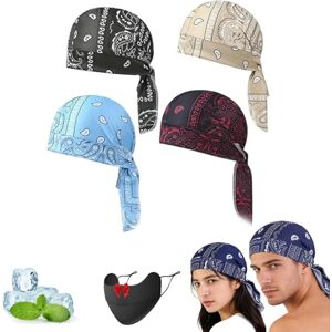 GLSAYZU Casquette/Foulard rafraîchissant à Motifs Cachemire pour Homme et Femme, Casquette de Cyclisme élastique, durag à Motifs Cachemire pour Homme, Doublure de Casque de Moto (Style H) - Publicité GLSAYZU Casquette/Foulard rafraîchissant à Motifs Cachemire pour Homme et Femme, Casquette de Cyclisme élastique, durag à Motifs Cachemire pour Homme, Doublure de Casque de Moto (Style H) - Publicité