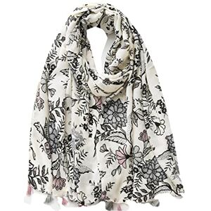 Vellette Femme à la mode pour femmes élégant Echarpe Souple Col Châle Enveloppant Foulard Étole (L, One size) - Publicité Vellette Femme à la mode pour femmes élégant Echarpe Souple Col Châle Enveloppant Foulard Étole (L, One size) - Publicité
