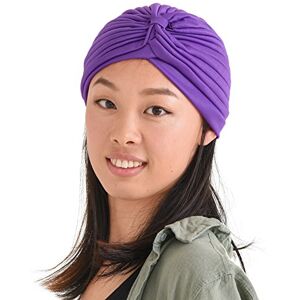 CHARM Turban Femme Twist Plissé Vintage Chapeau Homme Bonnet Mode Festival Costume Divination Chic Retro Pourpre - Publicité CHARM Turban Femme Twist Plissé Vintage Chapeau Homme Bonnet Mode Festival Costume Divination Chic Retro Pourpre - Publicité