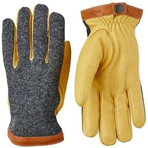 Hestra Gants Deerskin Wool Tricot Homme pour en cuir avec doublure automne-hiver Hiver 7 HS jaune - Publicité Hestra Gants Deerskin Wool Tricot Homme pour en cuir avec doublure automne-hiver Hiver 7 HS jaune - Publicité
