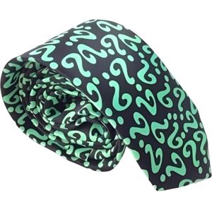 costumebase Cravate Riddler Green Question Mark Gotham - Publicité costumebase Cravate Riddler Green Question Mark Gotham - Publicité