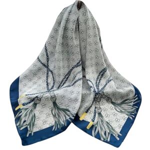 LANKEE Foulard en soie pour femmes châle bleu tachetée Silk Scarf Women Shawl Stain Neckerchief Head Wrap Thin Scarf Beach Shawl Vintage Bridal Chiffon Muslim Colorful Cloth Belt (Bleue) - Publicité LANKEE Foulard en soie pour femmes châle bleu tachetée Silk Scarf Women Shawl Stain Neckerchief Head Wrap Thin Scarf Beach Shawl Vintage Bridal Chiffon Muslim Colorful Cloth Belt (Bleue) - Publicité