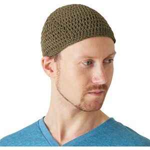 CHARM Chapeau Homme Kufi 100% Coton Bonnet Priere Islam Crochet Tricot Doux Peau Sensible Soins Chimio Femme Kaki - Publicité CHARM Chapeau Homme Kufi 100% Coton Bonnet Priere Islam Crochet Tricot Doux Peau Sensible Soins Chimio Femme Kaki - Publicité