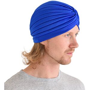CHARM Turban Femme Twist Plissé Vintage Chapeau Homme Bonnet Mode Festival Costume Divination Chic Retro Bleu - Publicité CHARM Turban Femme Twist Plissé Vintage Chapeau Homme Bonnet Mode Festival Costume Divination Chic Retro Bleu - Publicité