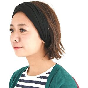 CHARM Bandeau Cheveux Femme Pré-Attaché Serre Tete Homme 100% Coton Bio Foulard Danse Bandana Pirate Large Chimio Noir L - Publicité CHARM Bandeau Cheveux Femme Pré-Attaché Serre Tete Homme 100% Coton Bio Foulard Danse Bandana Pirate Large Chimio Noir L - Publicité