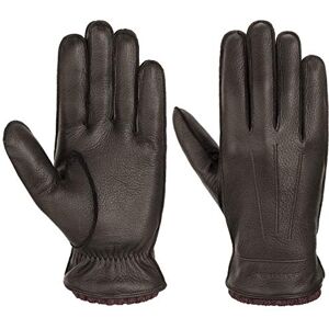 Stetson Gants en Cuir Deer Cashmere Homme pour avec doublure Hiver automne-hiver 10 HS marron fonce - Publicité Stetson Gants en Cuir Deer Cashmere Homme pour avec doublure Hiver automne-hiver 10 HS marron fonce - Publicité