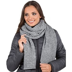 VIVISENCE Écharpe Femme Hiver Automne Élégante En Laine Chaude Accessoire Pour Le Confort Et Le Style En Extérieur Composition Douce Et Flexible Couleurs Classiques , Gris Clair,Taille Unique - Publicité VIVISENCE Écharpe Femme Hiver Automne Élégante En Laine Chaude Accessoire Pour Le Confort Et Le Style En Extérieur Composition Douce Et Flexible Couleurs Classiques , Gris Clair,Taille Unique - Publicité