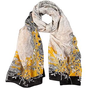 LANKEE Écharpe en soie Femmes Châle Silk scarf Women Shawl Yellow Scarf Stain Neckerchief Head Wrap Thin Scarf Ladies Beach Shawl Vintage Bridal Chiffon Scarf Muslim Colorful Cloth Belt (Gelb) - Publicité LANKEE Écharpe en soie Femmes Châle Silk scarf Women Shawl Yellow Scarf Stain Neckerchief Head Wrap Thin Scarf Ladies Beach Shawl Vintage Bridal Chiffon Scarf Muslim Colorful Cloth Belt (Gelb) - Publicité