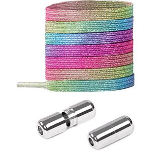 CHYEEH Élastiques Lacets en Caoutchouc avec Fermoir en Métal pour Adulte Enfant Sans Laçage/No Tie Lacets en Silicone, Lacets de Sport de Chaussures Lacets Sans Cravate pour Toutes les Chaussures - Publicité CHYEEH Élastiques Lacets en Caoutchouc avec Fermoir en Métal pour Adulte Enfant Sans Laçage/No Tie Lacets en Silicone, Lacets de Sport de Chaussures Lacets Sans Cravate pour Toutes les Chaussures - Publicité
