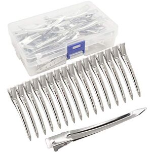 JOYOYO 40 pièces Pinces Cheveux Pince Crocodile Cheveux 9 cm, Pinces à Bec de Canard Clips Pince Cheveux Femme Pince Cheveux Coiffeur - Publicité JOYOYO 40 pièces Pinces Cheveux Pince Crocodile Cheveux 9 cm, Pinces à Bec de Canard Clips Pince Cheveux Femme Pince Cheveux Coiffeur - Publicité